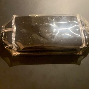 A halograghic inner case with a clear outer case